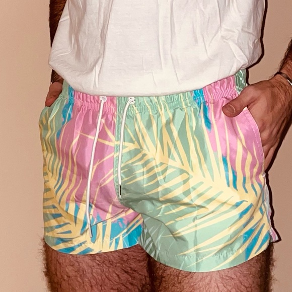 Men’s Super Short Swim Shorts - Picture 2 of 4
